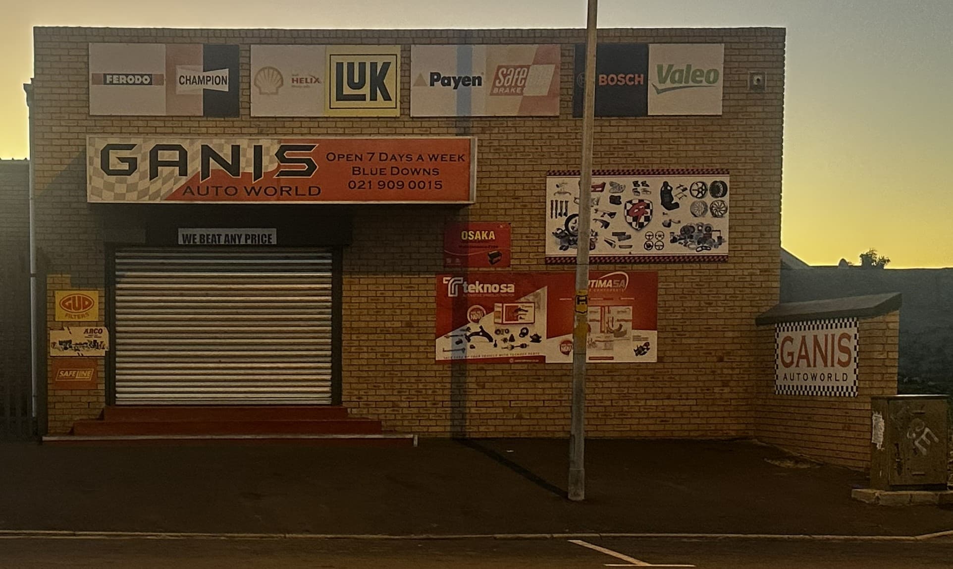 GANIS Auto Parts storefront or listing image