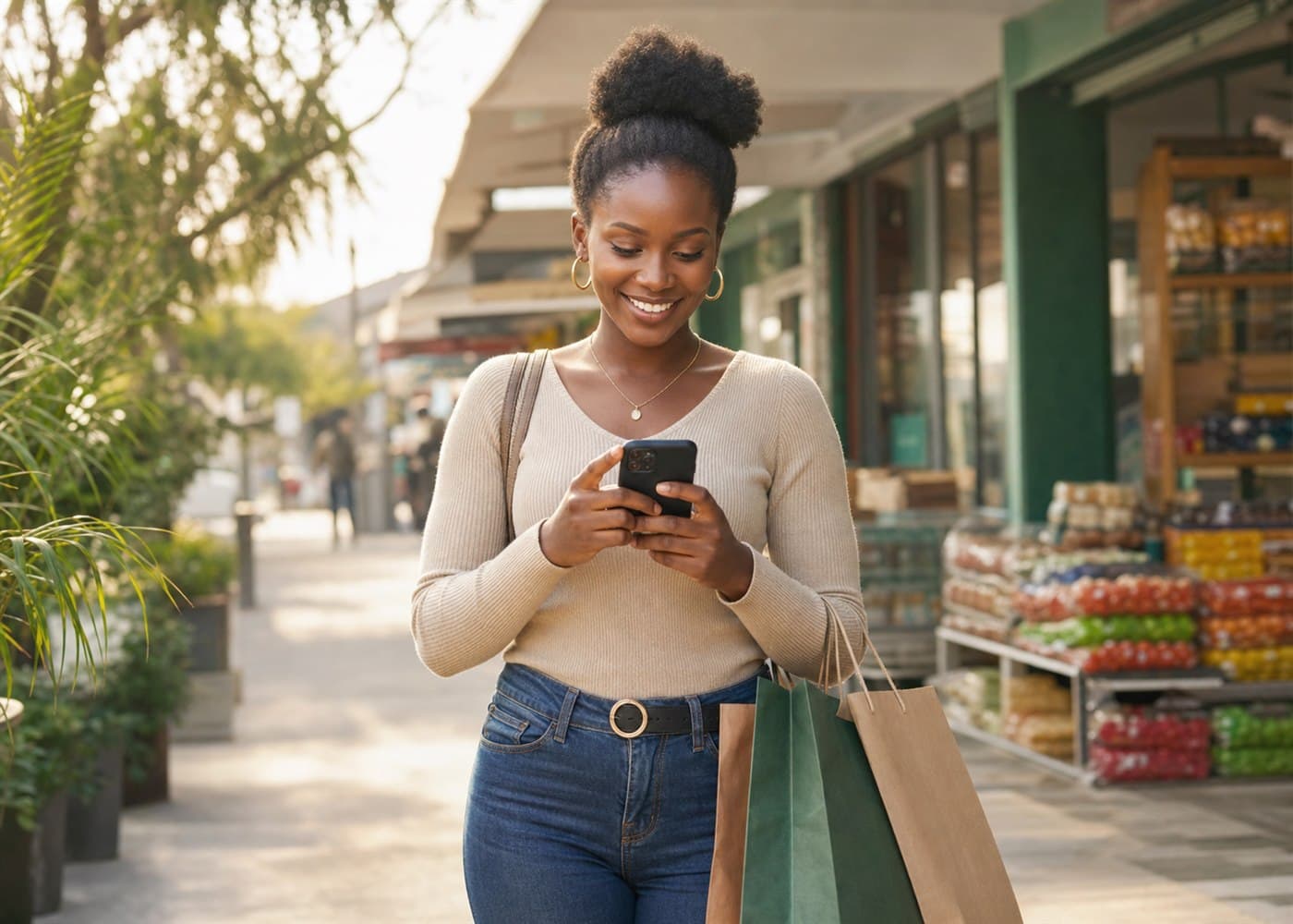 StreetShops Services category browsing